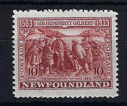 Image of Canada-Newfoundland SG 244b LMM British Commonwealth Stamp